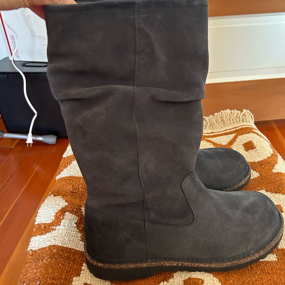 NWOBox Birkenstock Luton suede high boots Graphite Hydrophobic size 11-11.5 (42) - Picture 12 of 16